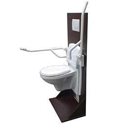 Santis R2D2 Aufstehhilfe mit Vebra Shower toilet